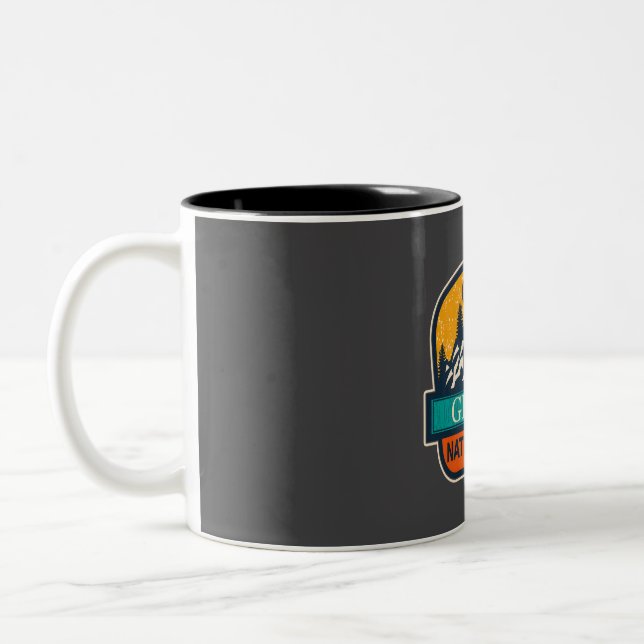 Tasse 2 Couleurs Parc national des Glaciers (Gauche)