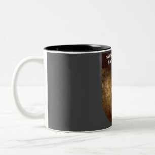 Tasse 2 Couleurs Parc national des volcans d'Hawaii