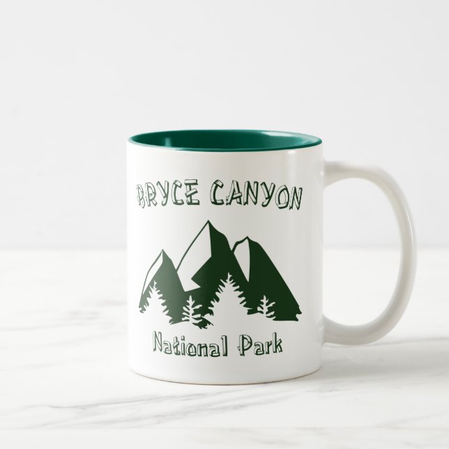 Tasse 2 Couleurs Parc national du Bryce Canyon (Droit)