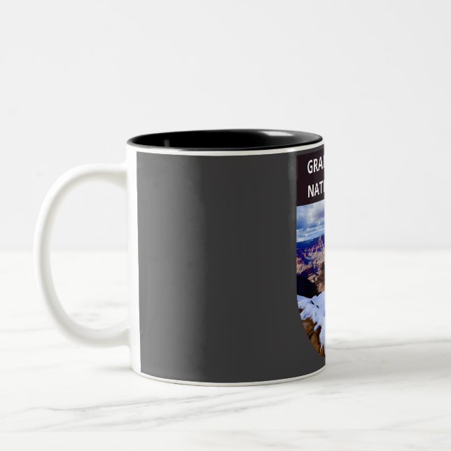 Tasse 2 Couleurs Parc national du Grand Canyon (Gauche)
