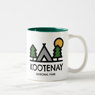 Tasse 2 Couleurs Parc national Kootenay