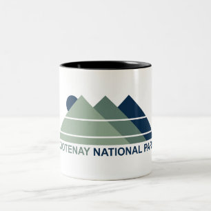 Tasse 2 Couleurs Parc national Kootenay Sun
