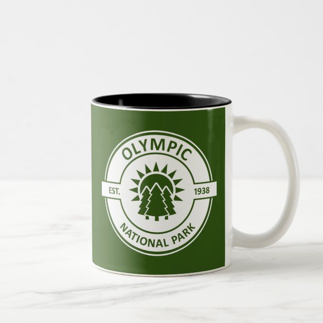 Tasse 2 Couleurs Parc national olympique (Droit)
