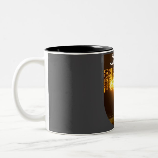 Tasse 2 Couleurs Parc national Pacific Rim (Gauche)
