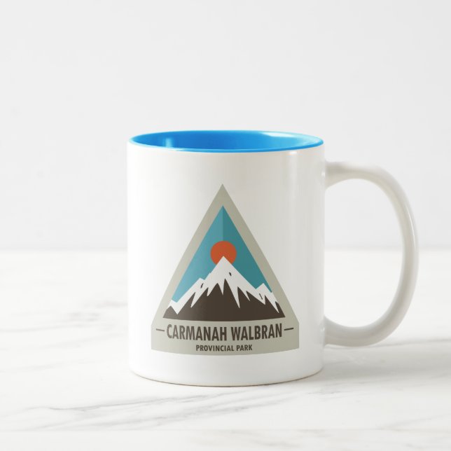 Tasse 2 Couleurs Parc provincial Carmanah Walbran (Droit)