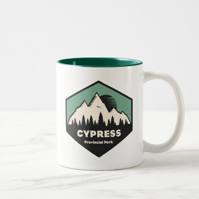Tasse 2 Couleurs Parc provincial Cypress (Droit)