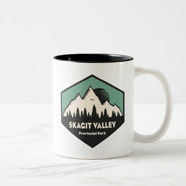 Tasse 2 Couleurs Parc provincial de Skagit Valley (Droit)