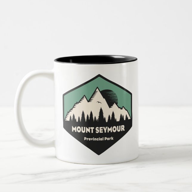 Tasse 2 Couleurs Parc provincial Mount Seymour (Gauche)