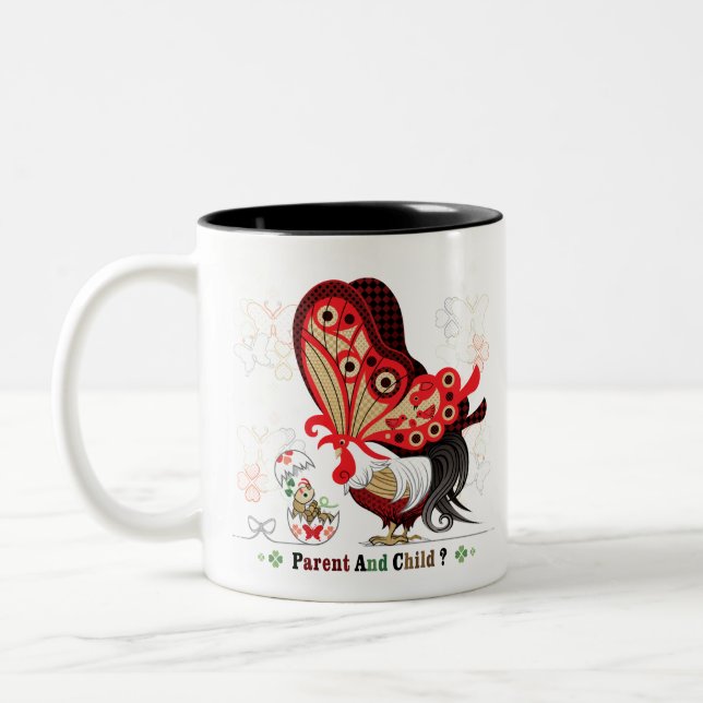 Tasse 2 Couleurs PARENT AND CHILD？（remake） (Gauche)