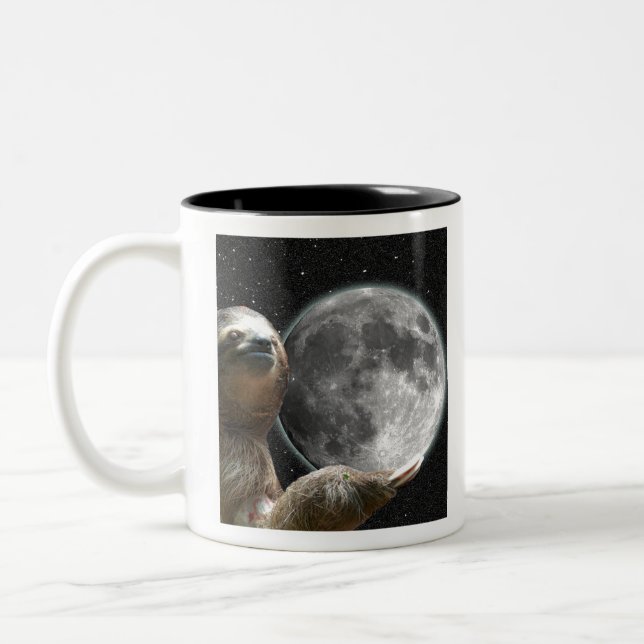 Tasse 2 Couleurs Paresse de lune (Gauche)