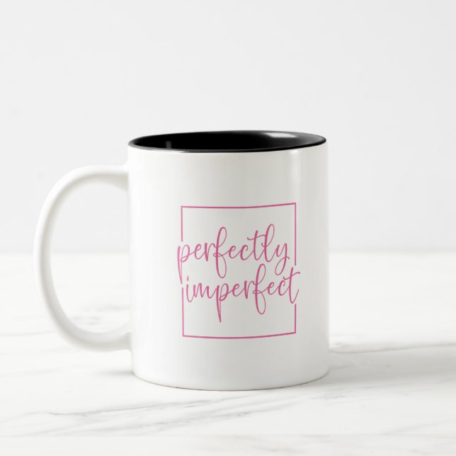 Tasse 2 Couleurs parfaitement imparfait (Gauche)