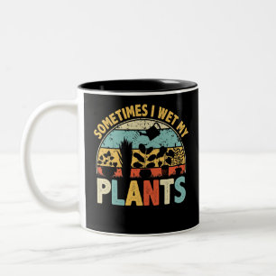 Tasse 2 Couleurs Parfois J'Ai Regardé Mes Plantes Drôle Jardinage