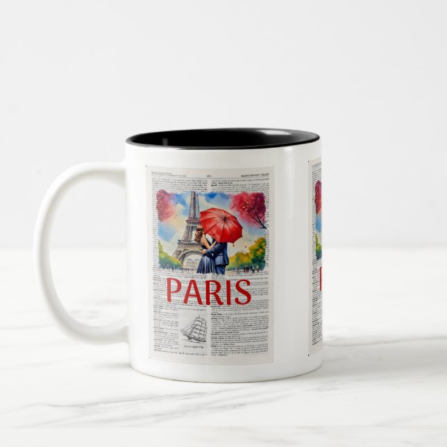 Tasse 2 Couleurs PARIS SCENE - Paris Été (Gauche)
