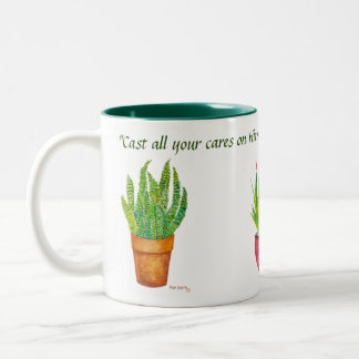 Tasse 2 Couleurs Parler Jésus Succulents