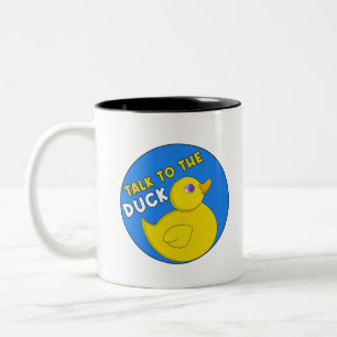 Tasse 2 Couleurs Parlez au canard