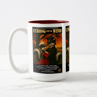 Tasse 2 Couleurs Parodie de film Fort avec le Vent