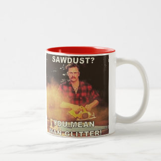 Tasse 2 Couleurs Parties scintillantes d'homme