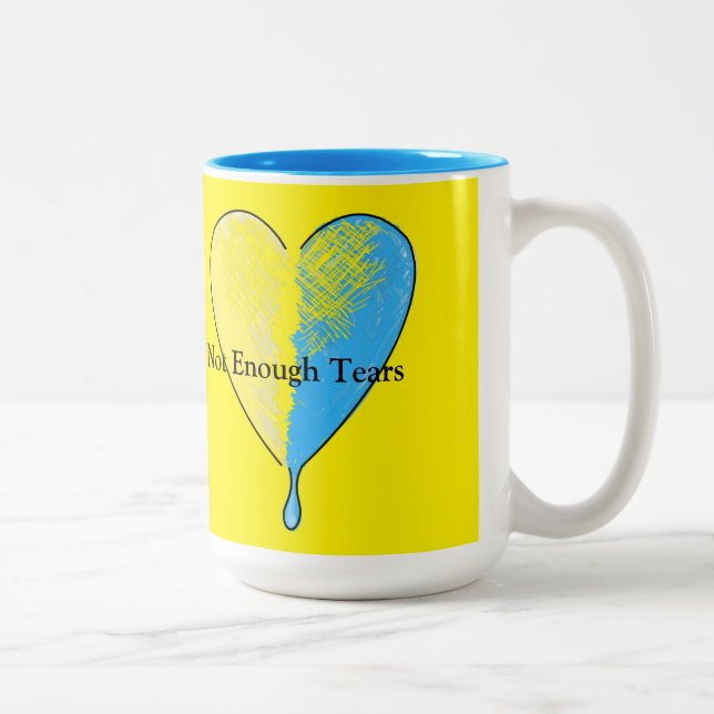 Tasse 2 Couleurs Pas Assez De Larmes (Droit)
