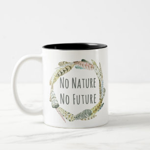 Tasse 2 Couleurs Pas de nature, pas d'avenir