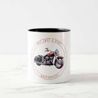 Tasse 2 Couleurs Pas seulement une promenade - Motorbike chef-d'oeu