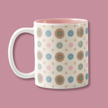 Pastel Babylonien inspiré motif floral