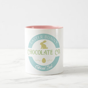 Tasse 2 Couleurs Pastel Easter Bunny Chocolat Company