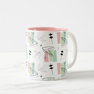 Tasse 2 Couleurs Pastel Retro Boom Wedge