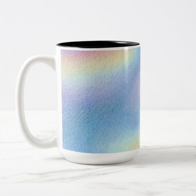 Tasse 2 Couleurs Pastel Sky Drift (Gauche)