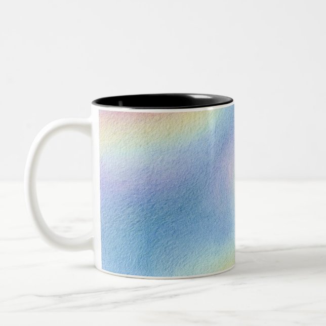 Tasse 2 Couleurs Pastel Sky Drift (Gauche)