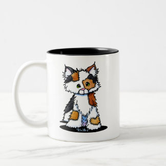 Tasse 2 Couleurs Patches KiniArt Calico Kitten