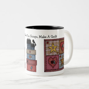 Tasse 2 Couleurs Patchwork Quilt Prim
