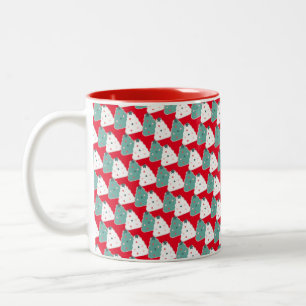 Tasse 2 Couleurs Pâte à biscuits pour sapin de Noël mélange maison 