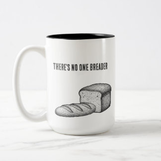 Tasse 2 Couleurs Pâtisserie Boulangerie Pain Blague Cadeau Punny Ba