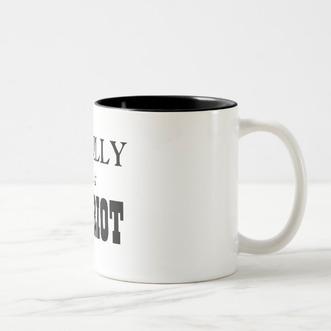 Tasse 2 Couleurs Patriote de Bill O'Reilly (Droit)