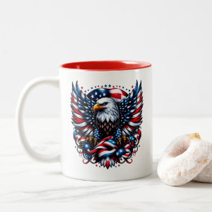 Tasse 2 Couleurs Patriotique