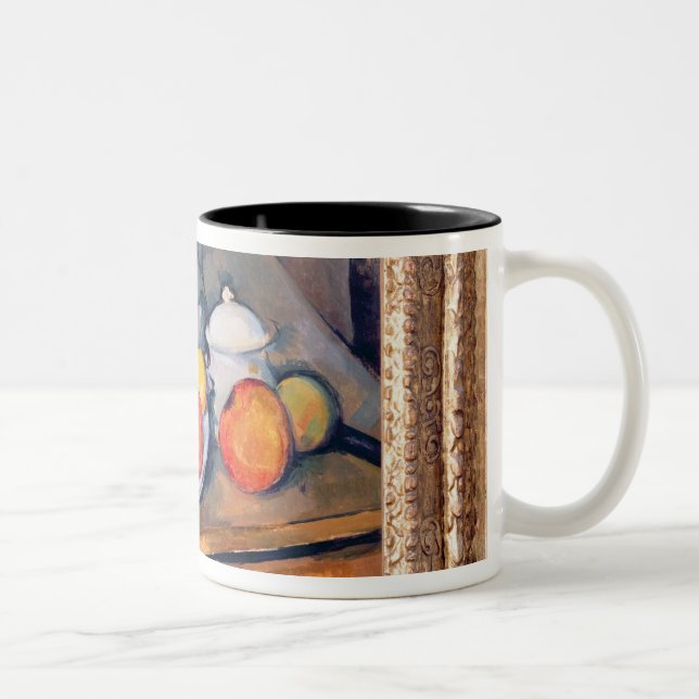 Tasse 2 Couleurs Paul Cezanne | Paille-a couvert le vase, sucrier (Droit)