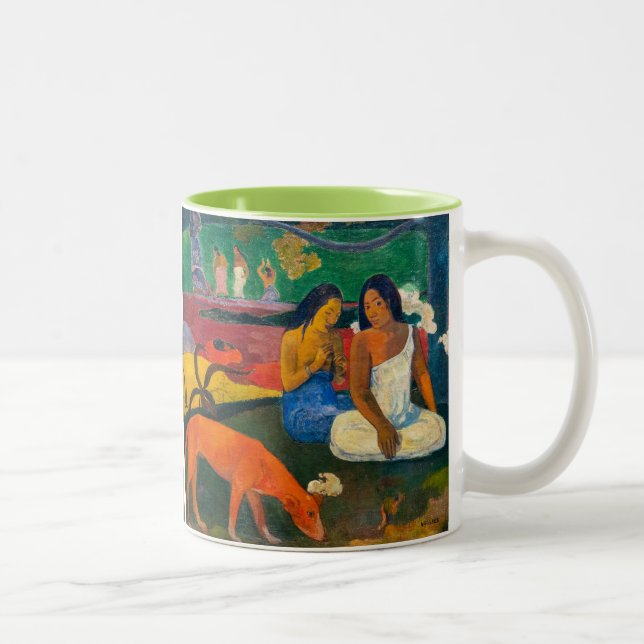 Tasse 2 Couleurs Paul Gauguin - Arearea / Le Chien Rouge (Droit)
