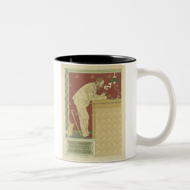 Tasse 2 Couleurs Paul Hankar Architecte (Droit)