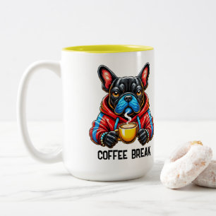 Tasse 2 Couleurs Pause Café