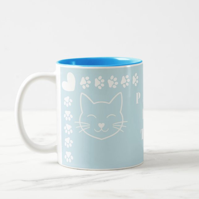 Tasse 2 Couleurs Pauses pour le thé (Gauche)