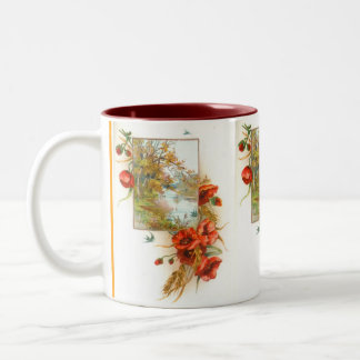 Tasse 2 Couleurs pavots