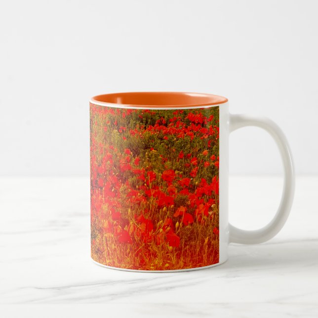 Tasse 2 Couleurs Pavots commémoratifs (Droit)
