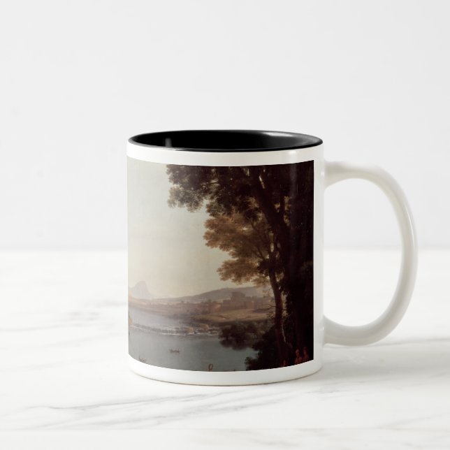 Tasse 2 Couleurs Paysage avec le mariage d'Isaac (Droit)