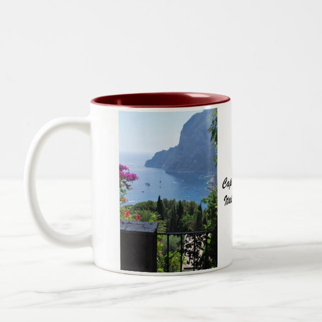 Tasse 2 Couleurs Paysage de Capri (Gauche)