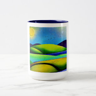 Tasse 2 Couleurs Paysage de Green Hills