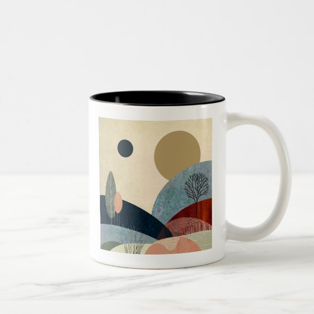 Tasse 2 Couleurs Paysage de Imaginaire Hills (Droit)