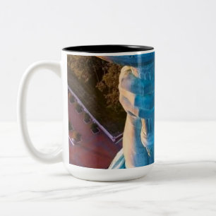 Tasse 2 Couleurs Paysage de New York, Flambeau de la Statue de la L