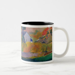 Tasse 2 Couleurs Paysage de Paul Gauguin la Bretagne : le moulin
