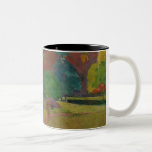 Tasse 2 Couleurs Paysage de Tahitian, 1891 (huile sur la toile)