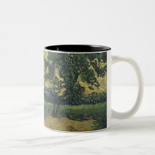 Tasse 2 Couleurs Paysage de Van Gogh à Twilight